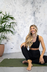 High Waisted Leggings - Black